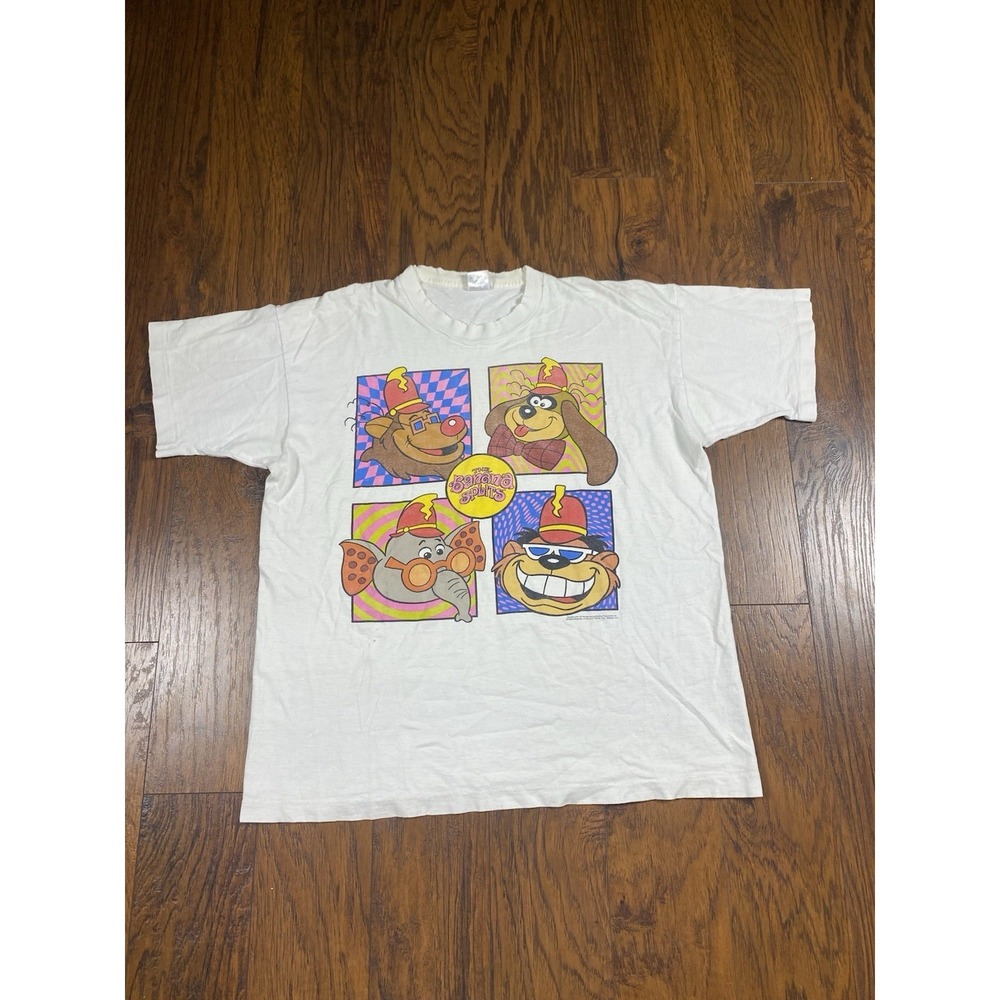 Vtg 1994 THE BANANA SPLITS TEE Hannah Barbara Single Stitch